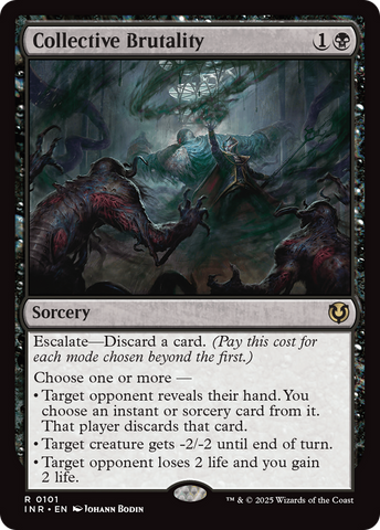 Collective Brutality (INR-101)  - Innistrad Remastered