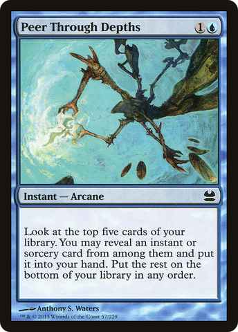 Peer Through Depths (MMA-057)  - Modern Masters