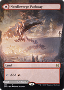 Needleverge Pathway (Borderless) (ZNR-288)  Foil - Zendikar Rising: (Showcase)