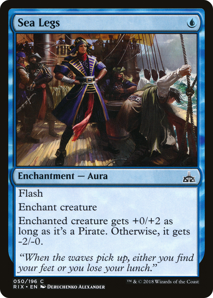 Sea Legs (RIX-050)  - Rivals of Ixalan