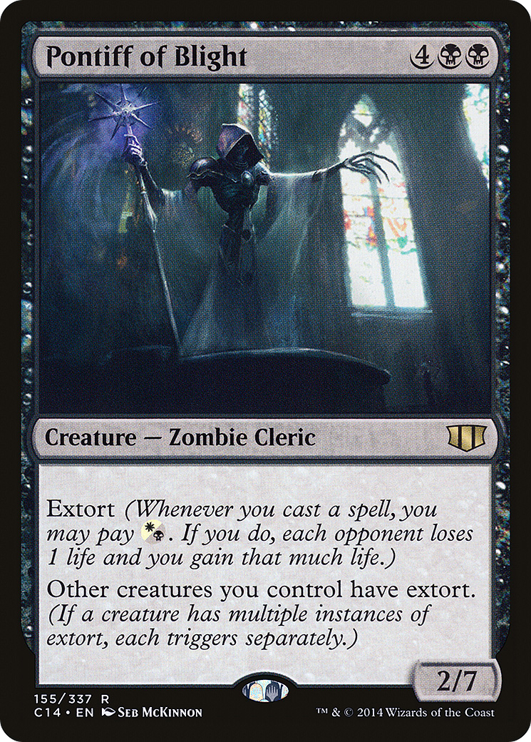 Pontiff of Blight (C14-155)  - Commander 2014