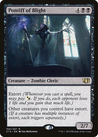Pontiff of Blight (C14-155)  - Commander 2014