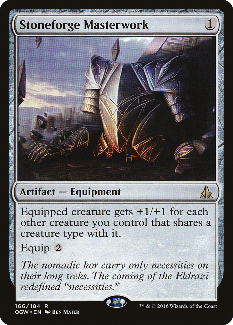 Stoneforge Masterwork (OGW-166)  Foil - Oath of the Gatewatch
