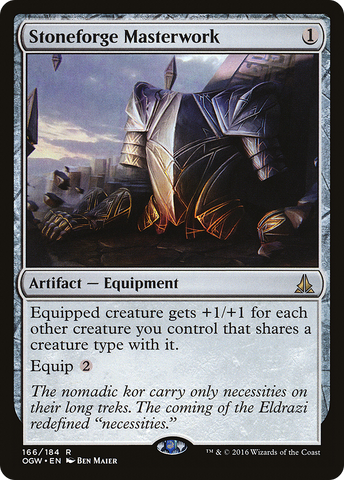 Stoneforge Masterwork (OGW-166)  Foil - Oath of the Gatewatch