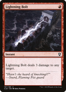 Lightning Bolt (CLB-187)  Foil - Commander Legends: Battle for Baldur's Gate