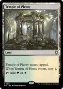 Temple of Plenty (BLC-343)  - Bloomburrow Commander