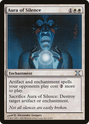 Aura of Silence (10E-006)  Foil - Tenth Edition