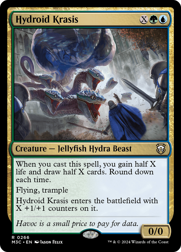 Hydroid Krasis (M3C-266)  - Modern Horizons 3 Commander