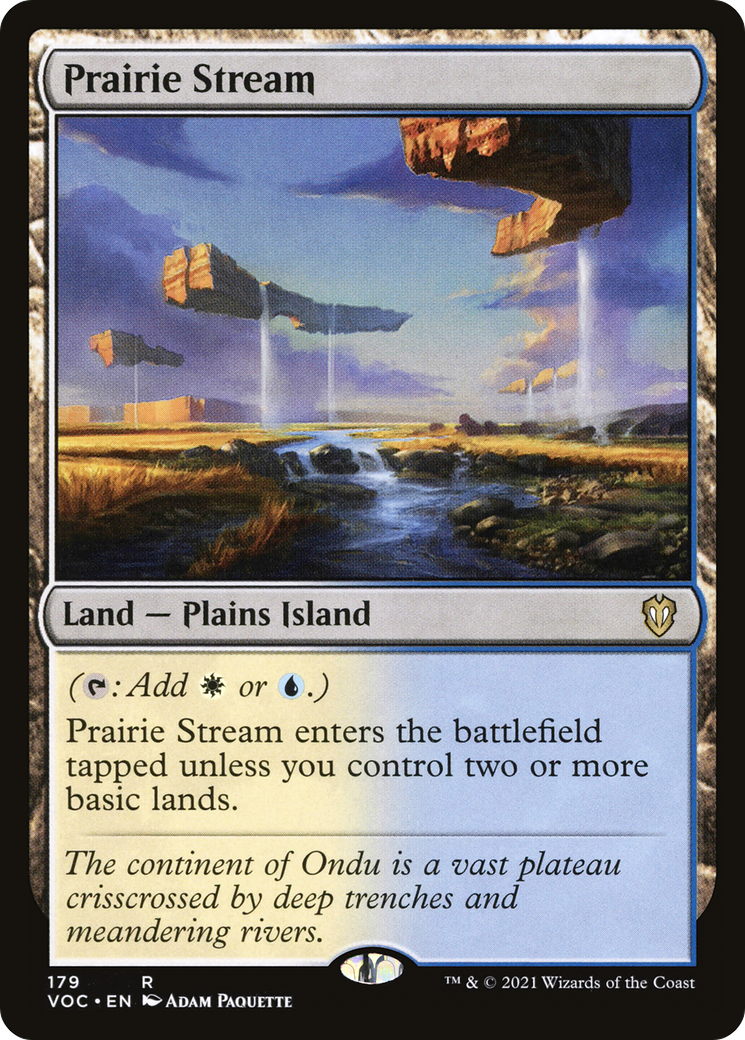 Prairie Stream (VOC-179)  - Crimson Vow Commander