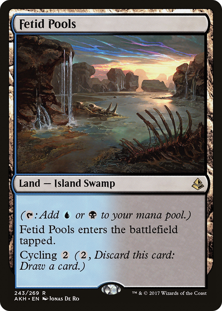 Fetid Pools (AKH-243)  Foil - Amonkhet