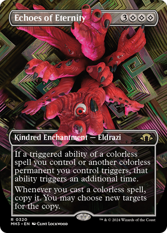 Echoes of Eternity (Borderless) (MH3-320)  Foil - Modern Horizons 3