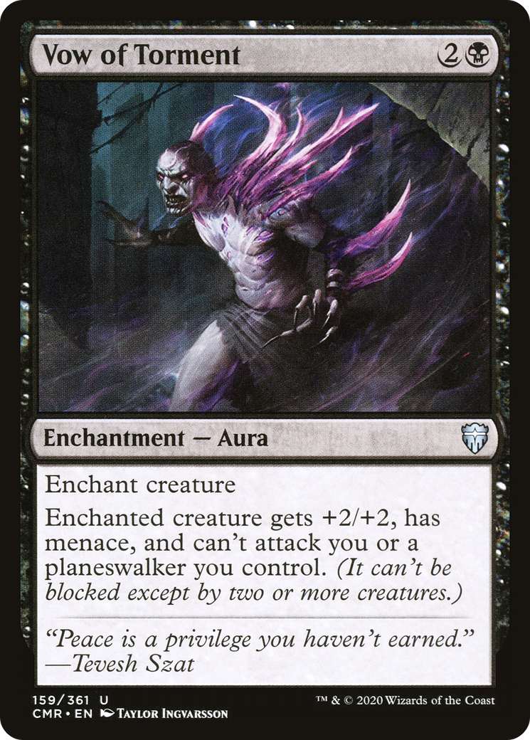 Vow of Torment (CMR-159)  - Commander Legends