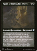Agent of the Shadow Thieves (CLB-493)  Etched Foil - Commander Legends: Battle for Baldur's Gate