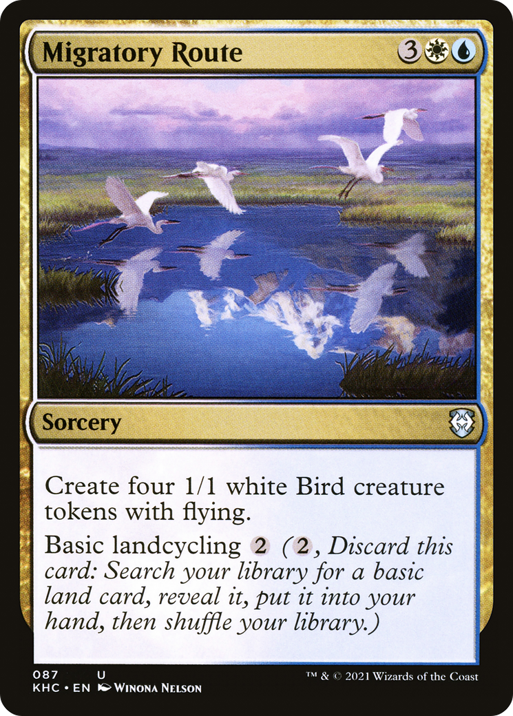 Migratory Route (KHC-087)  - Kaldheim Commander