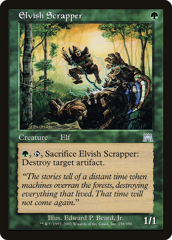 Elvish Scrapper (ONS-258)  Foil - Onslaught