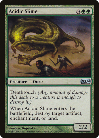 Acidic Slime (M12-161)  - Magic 2012