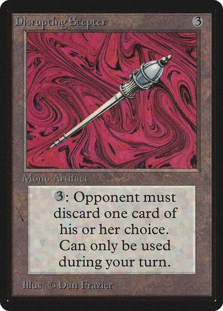 Disrupting Scepter (LEB-)  - Limited Edition Beta