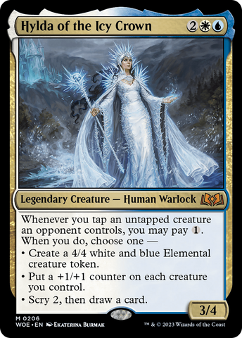 Hylda of the Icy Crown (WOE-206)  Foil - Wilds of Eldraine