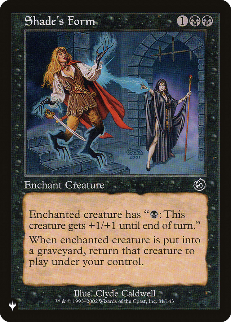 Shade's Form (LIST-TOR-81)  - The List