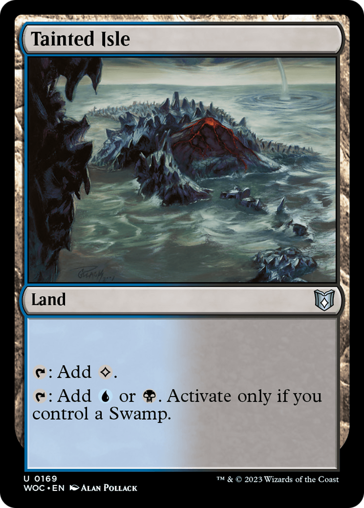 Tainted Isle (WOC-169)  - Wilds of Eldraine Commander