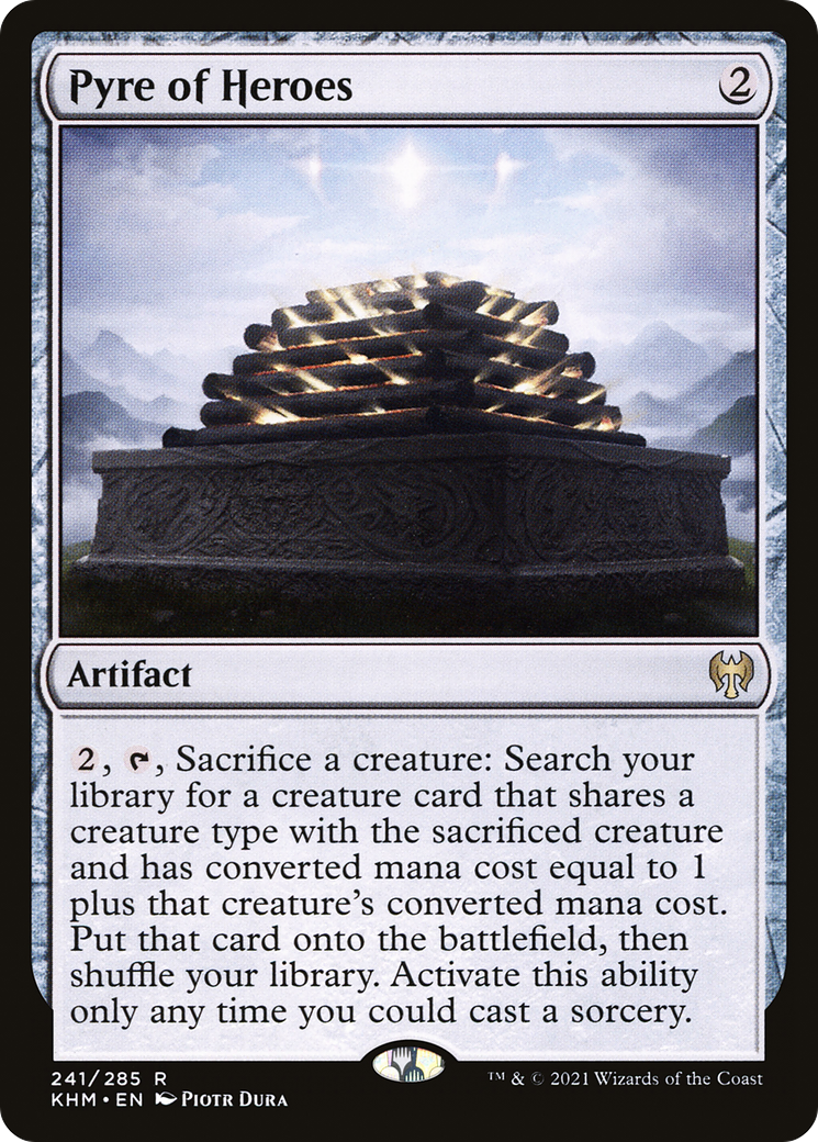 Pyre of Heroes (KHM-241)  - Kaldheim