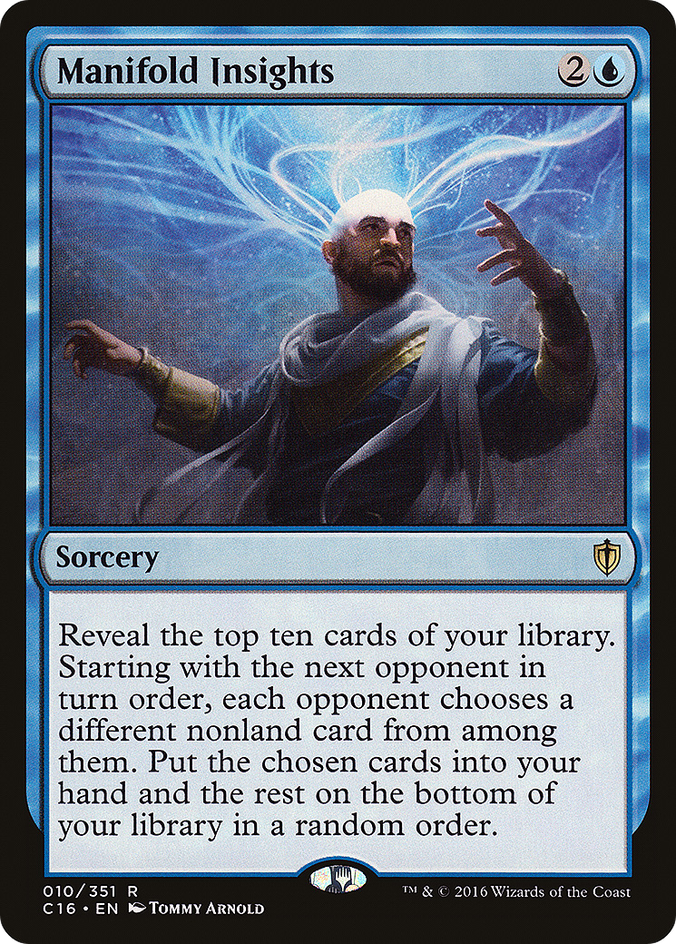 Manifold Insights (C16-010)  - Commander 2016