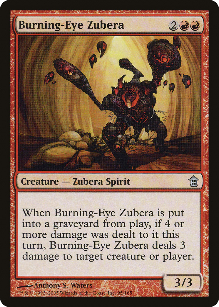 Burning-Eye Zubera (SOK-095)  - Saviors of Kamigawa