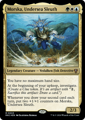 Morska, Undersea Sleuth (MKC-003)  Foil - Murders at Karlov Manor Commander