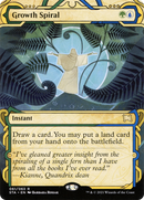 Growth Spiral (STA-061)  Foil - Strixhaven Mystical Archive: (Showcase) (Borderless)
