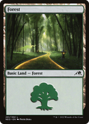 Forest (291) (NEO-291)  Foil - Kamigawa: Neon Dynasty