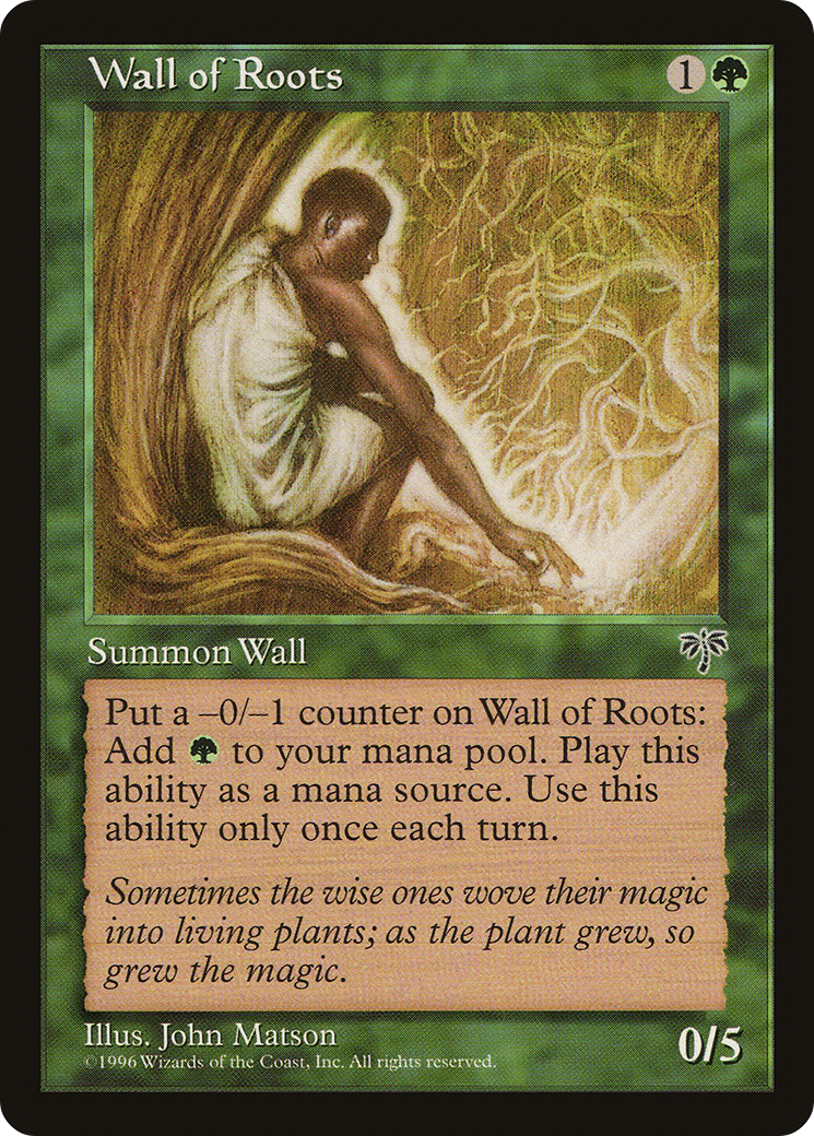 Wall of Roots (MIR-)  - Mirage