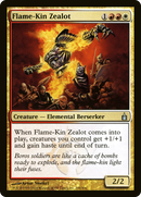 Flame-Kin Zealot (RAV-206)  Foil - Ravnica: City of Guilds