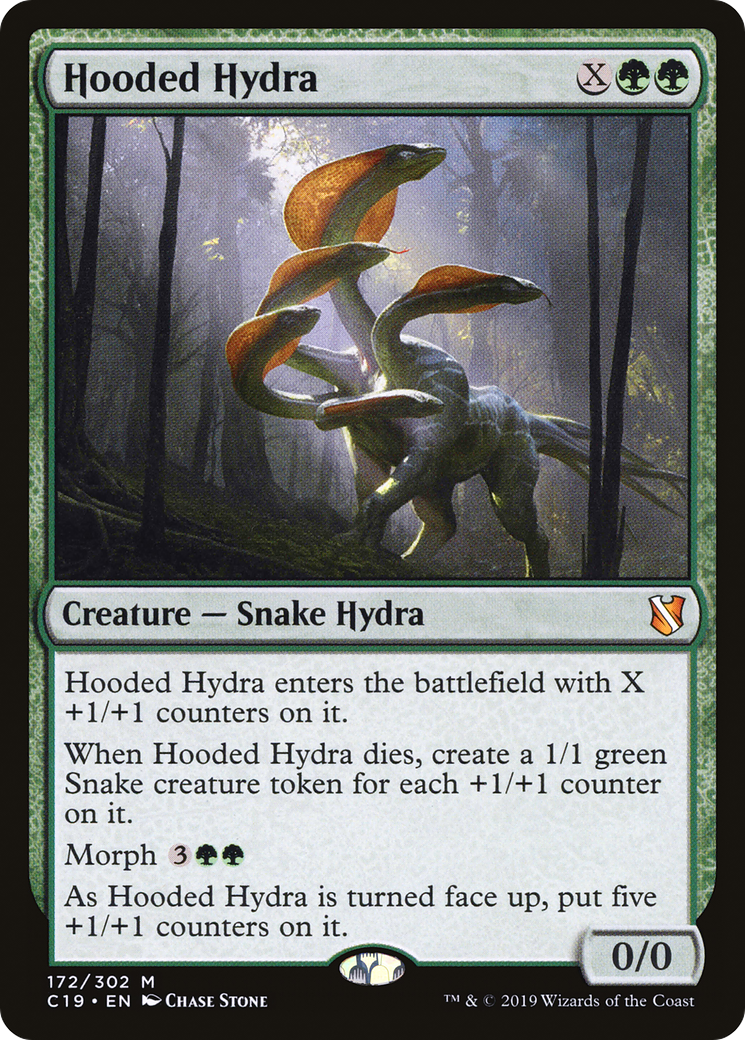 Hooded Hydra (C19-172)  - Commander 2019