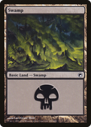 Swamp (241) (SOM-241)  Foil - Scars of Mirrodin