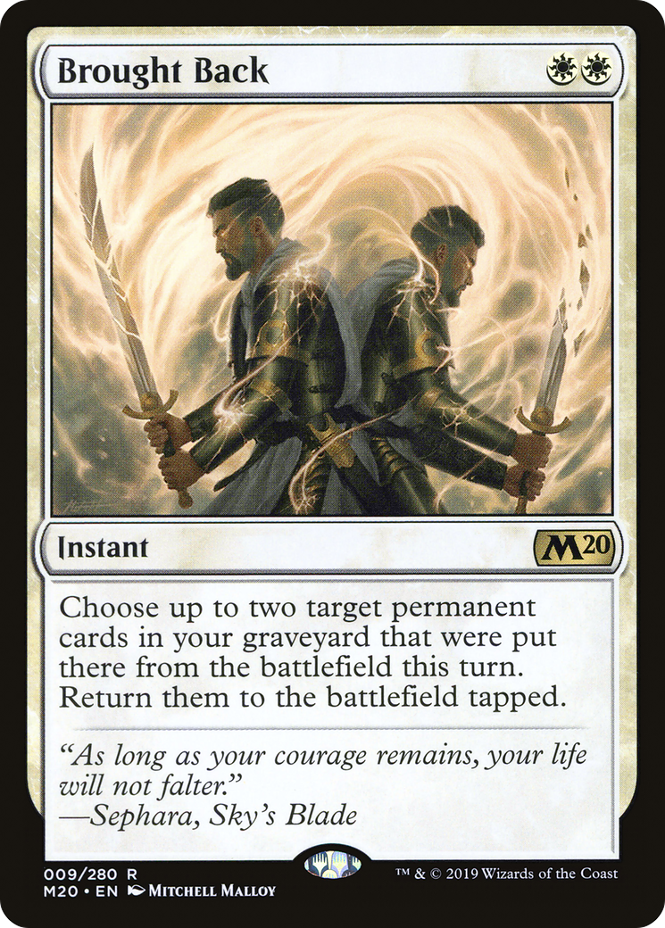 Brought Back (M20-009)  Foil - Core Set 2020