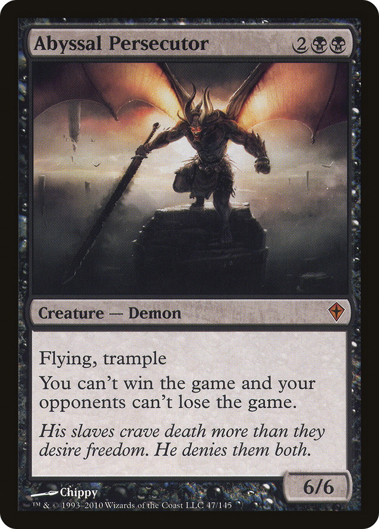 Abyssal Persecutor (WWK-047)  Foil - Worldwake