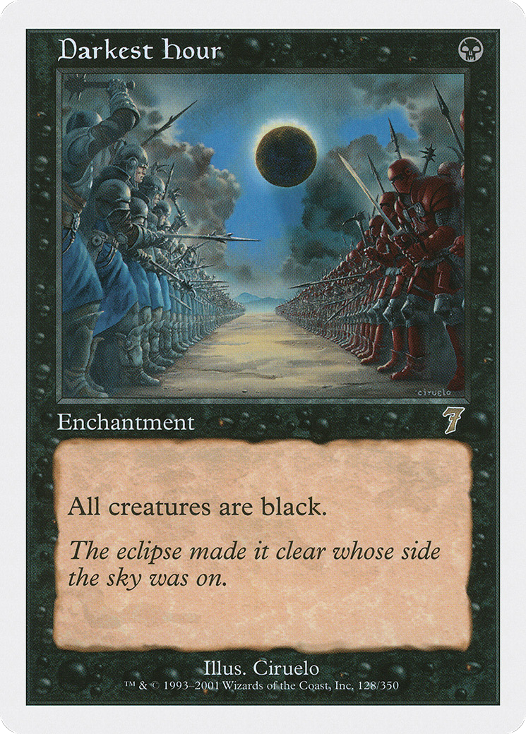 Darkest Hour (7ED-128) - Seventh Edition