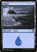 Island (338) (SCD-338)  - Starter Commander Decks