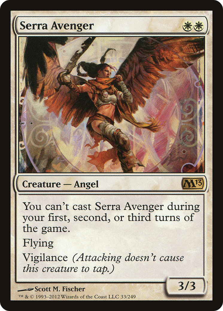 Serra Avenger (M13-033)  Foil - Magic 2013