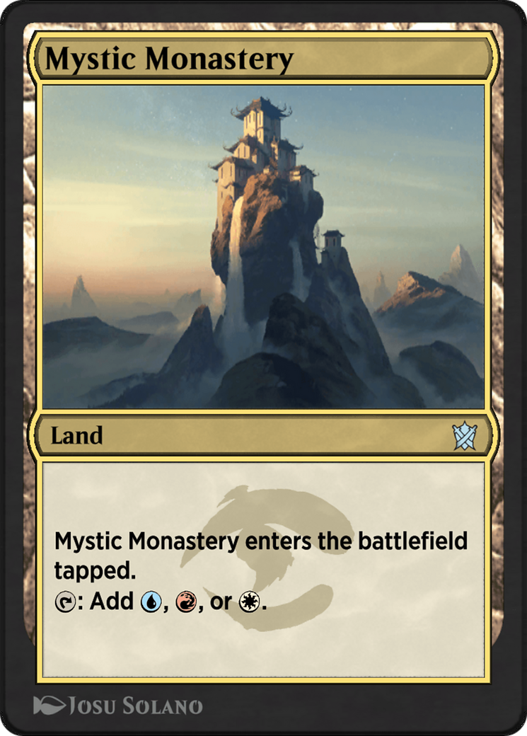 Mystic Monastery (KTK-236Y)  - Khans of Tarkir