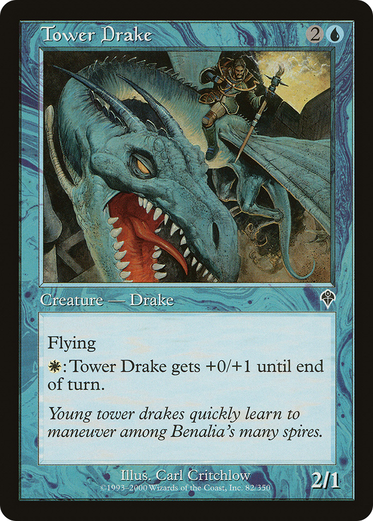 Tower Drake (INV-082)  Foil - Invasion