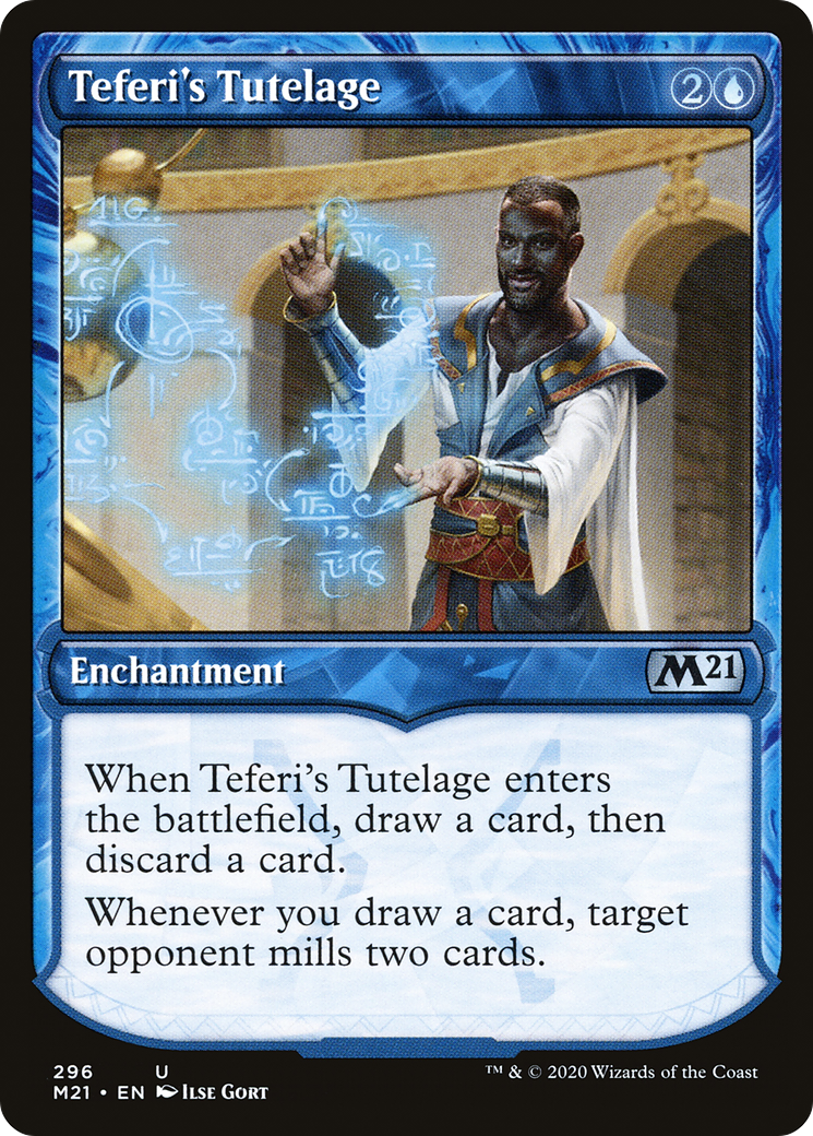 Teferi's Tutelage (Showcase) (M21-296)  - Core Set 2021: (Showcase)
