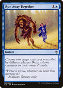 Run Away Together (ELD-062)  Foil - Throne of Eldraine