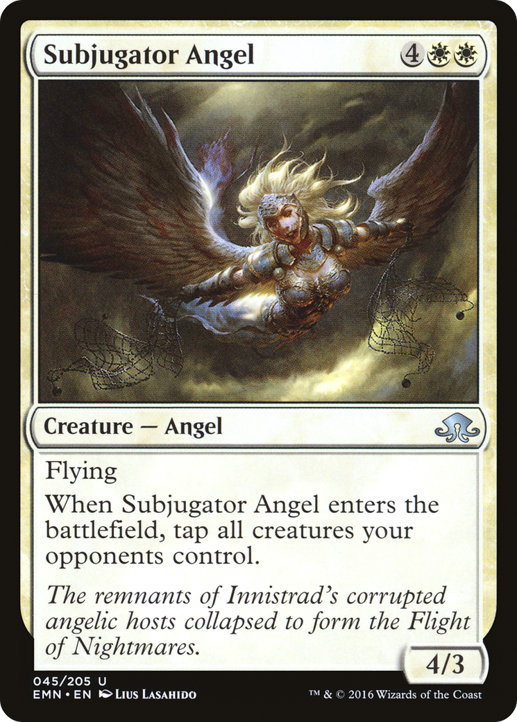Subjugator Angel (EMN-045)  Foil - Eldritch Moon