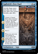 Gadwick's First Duel (WOE-051)  Foil - Wilds of Eldraine
