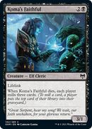 Koma's Faithful (KHM-102)  Foil - Kaldheim
