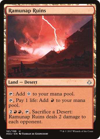 Ramunap Ruins (HOU-181)  Foil - Hour of Devastation