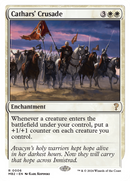 Cathars' Crusade (White Border) (MB2-006)  - Mystery Booster 2