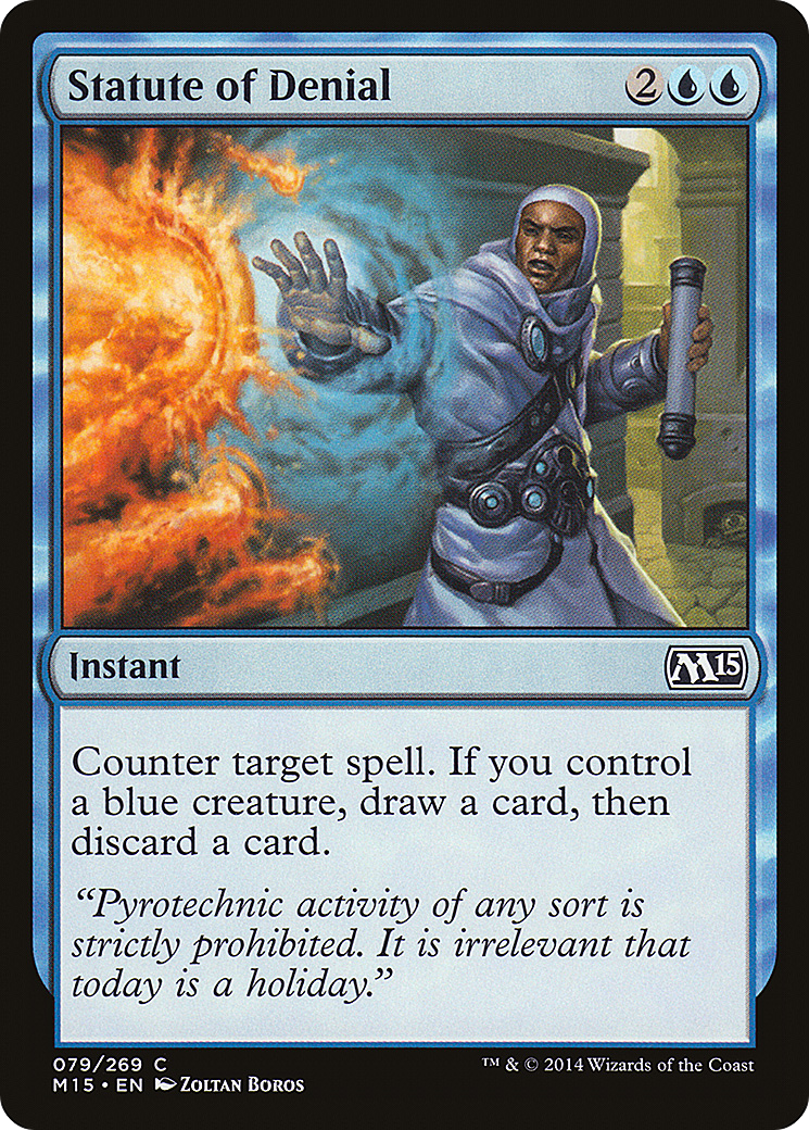 Statute of Denial (M15-079)  - Magic 2015