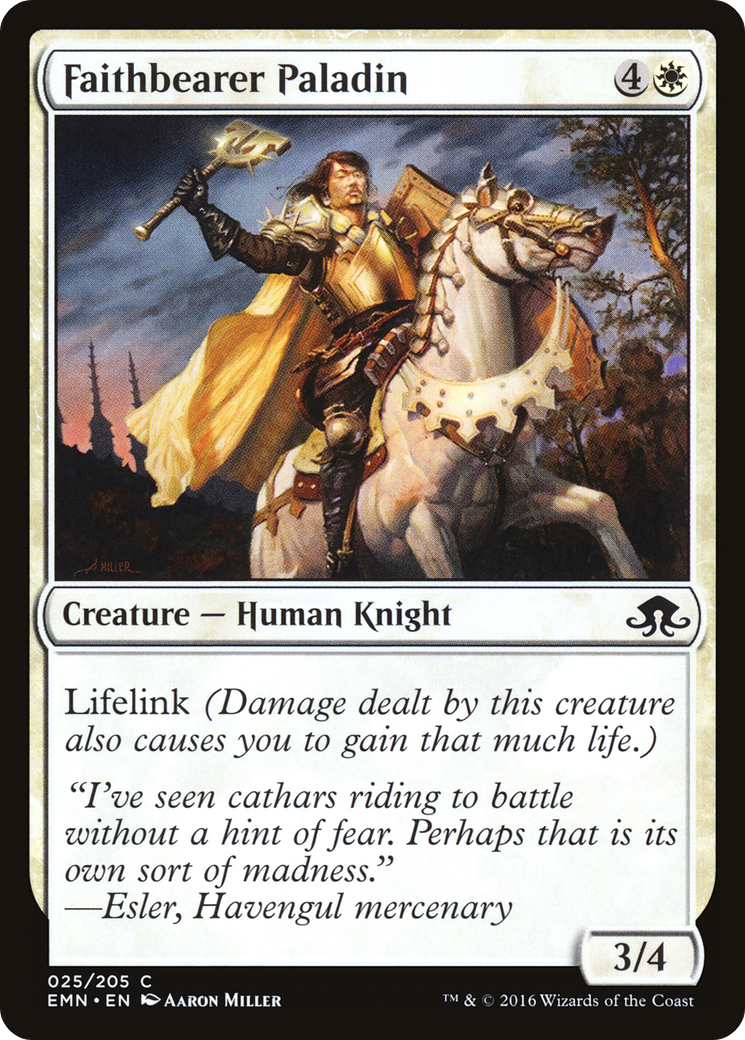 Faithbearer Paladin (EMN-025)  - Eldritch Moon